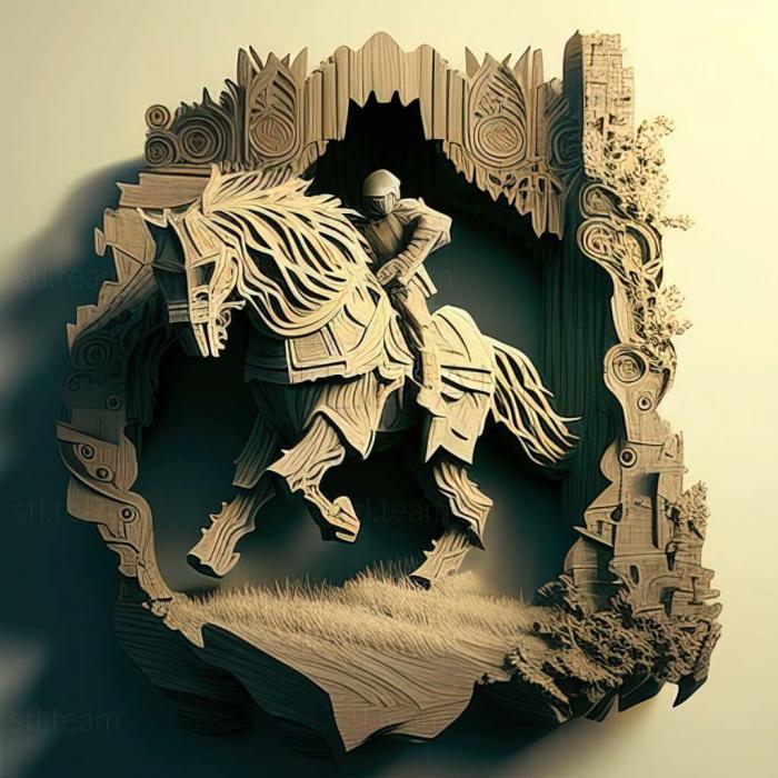3D model Shadow of the Colossus game (STL)